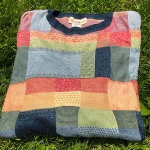 Pastel geometric sweater!
